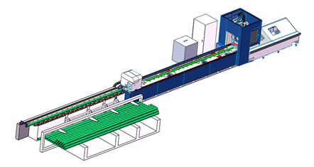 CNC laserové rezacie stroje Cnc Pipe Laser Cutting Machine